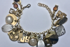 Commissioned Cuff Link Bracelet - WirednTwistednStoned