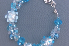 Winter Wonderland Bracelet 1 - WirednTwistednStoned